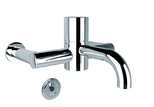 HTM64 Non Touch Thermostatic Wall Tap - Battery Operated